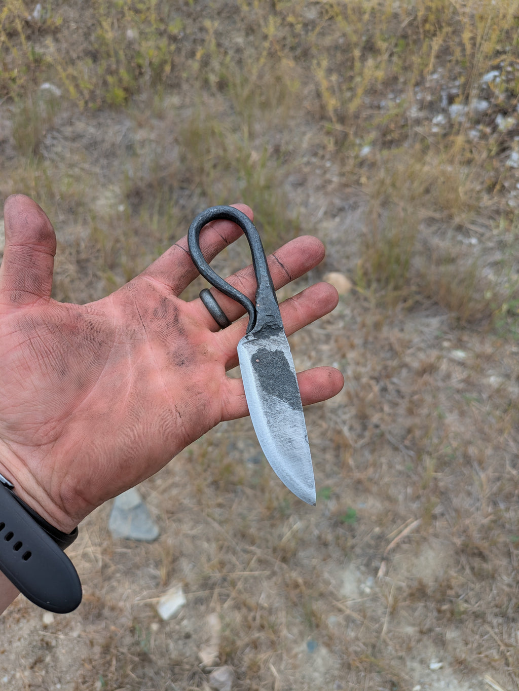 Hand Forged Blacksmith's Knife