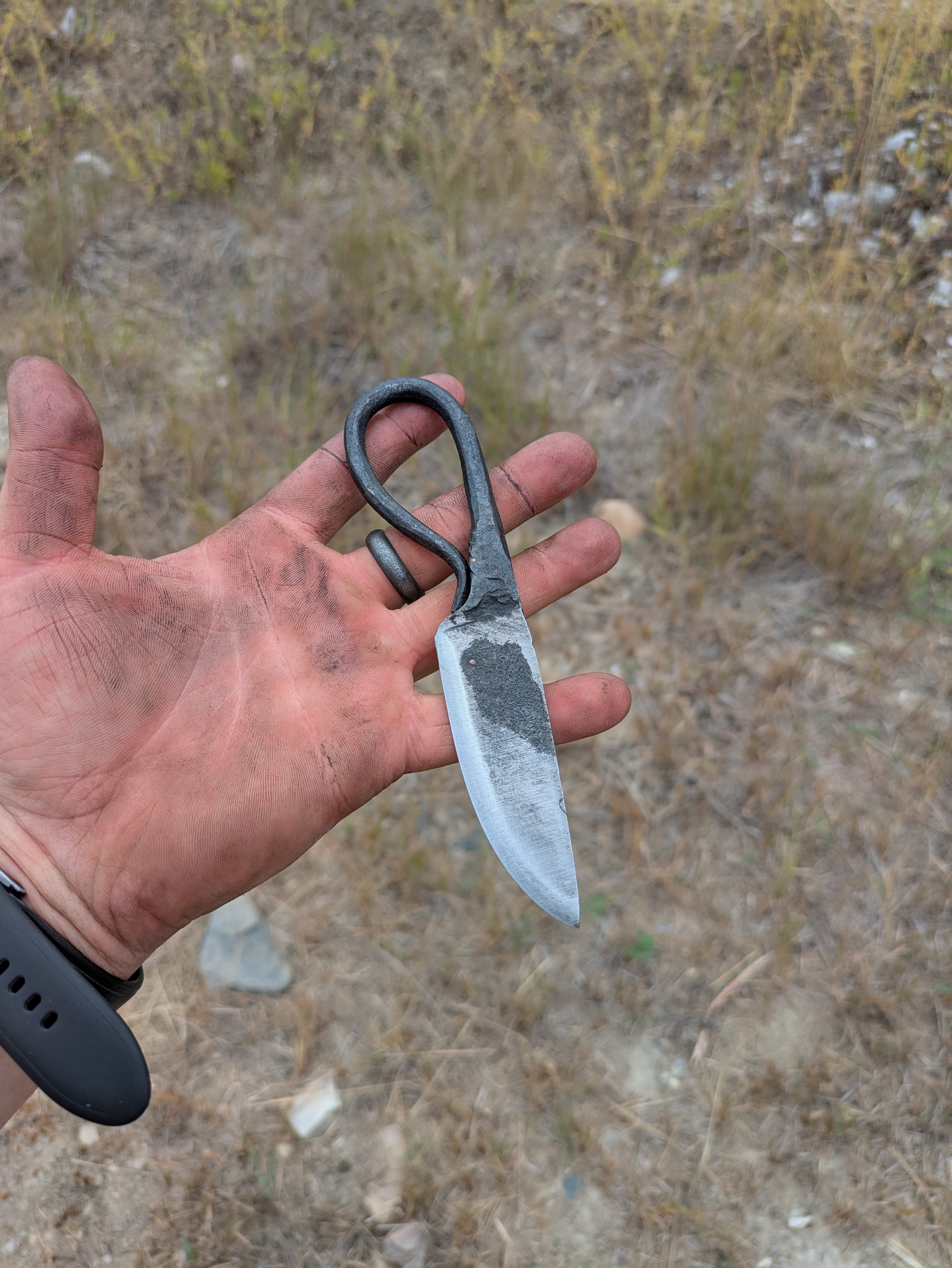 Hand Forged Blacksmith's Knife