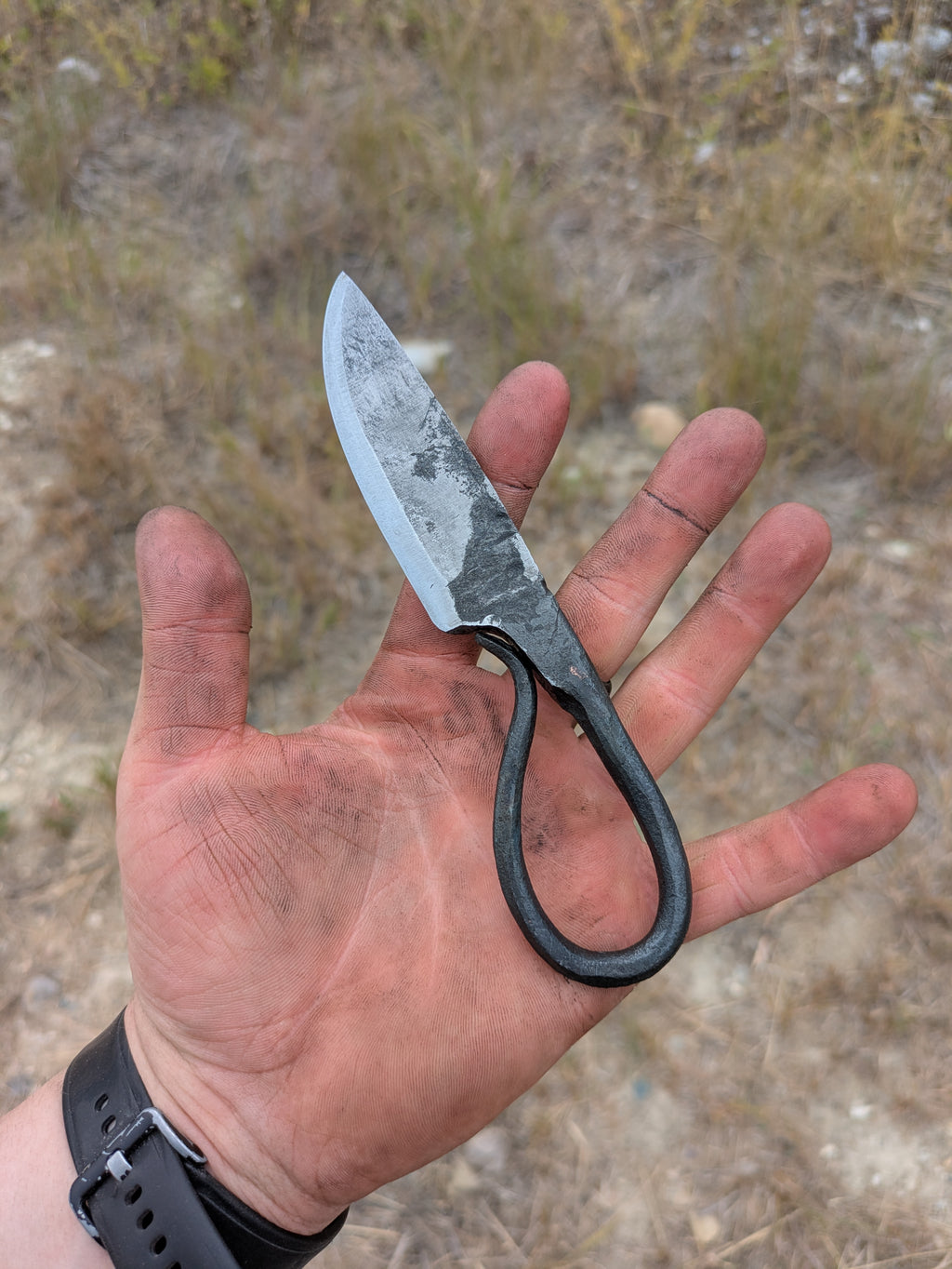 Hand Forged Blacksmith's Knife