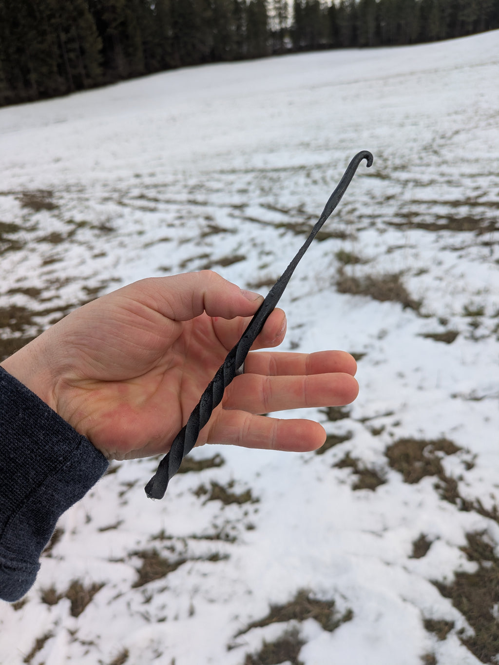 Hand Forged Crochet Hook