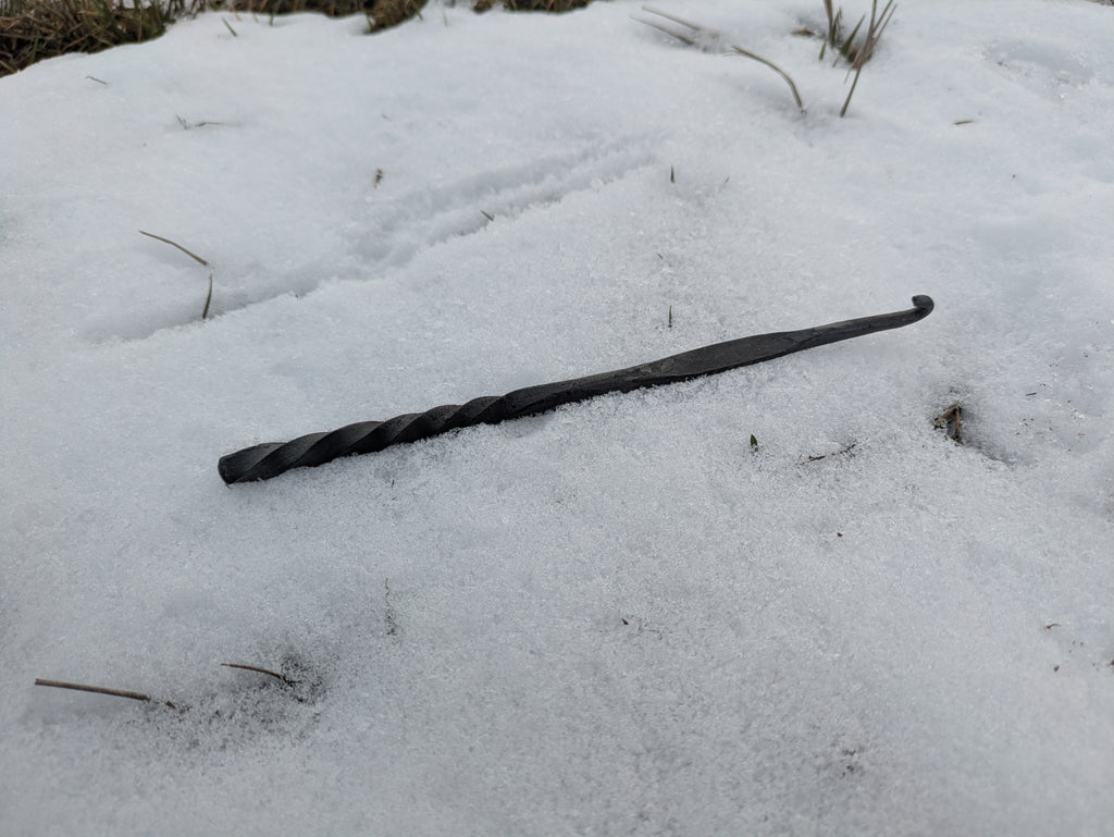 Hand Forged Crochet Hook