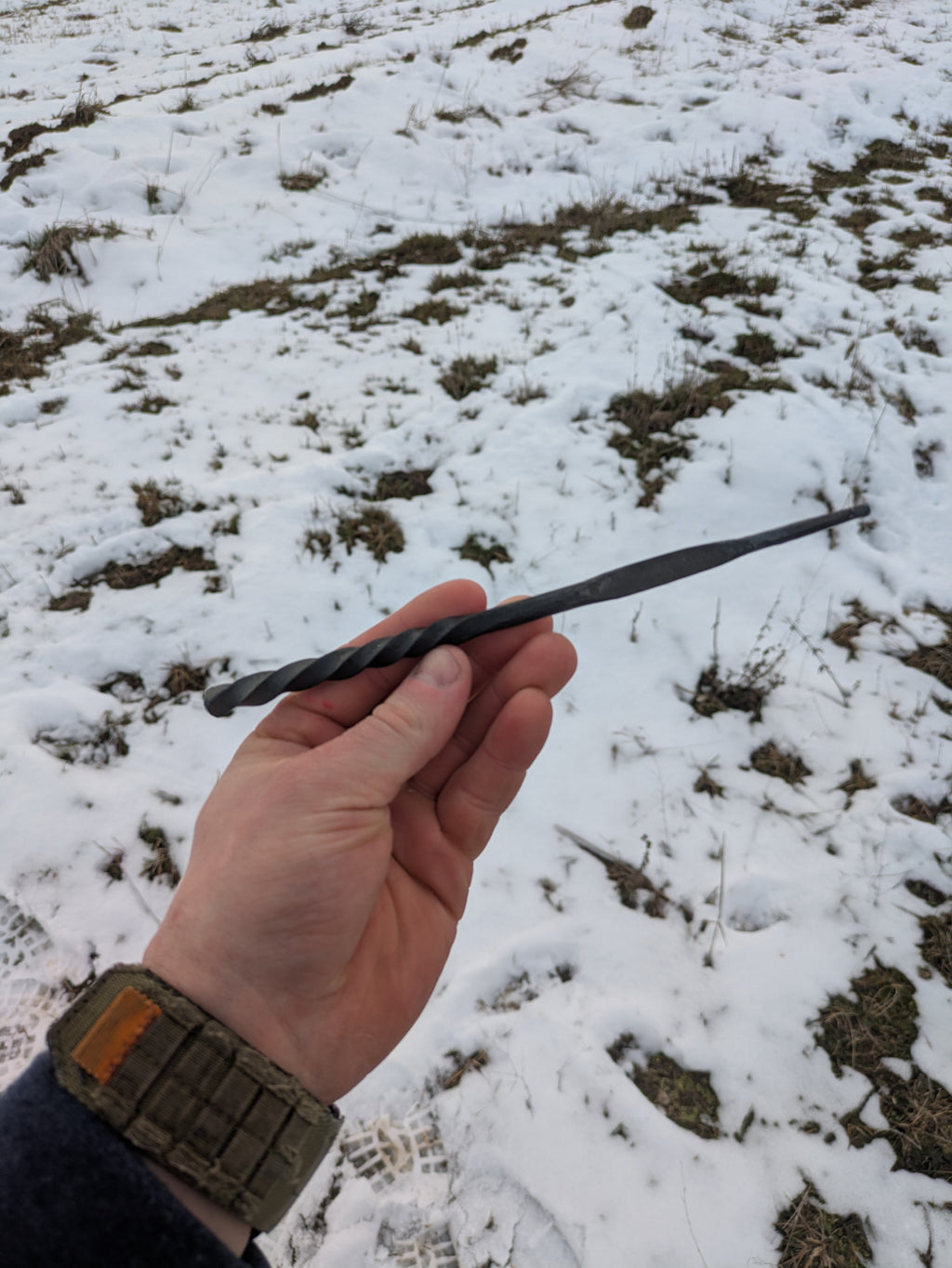 Hand Forged Crochet Hook