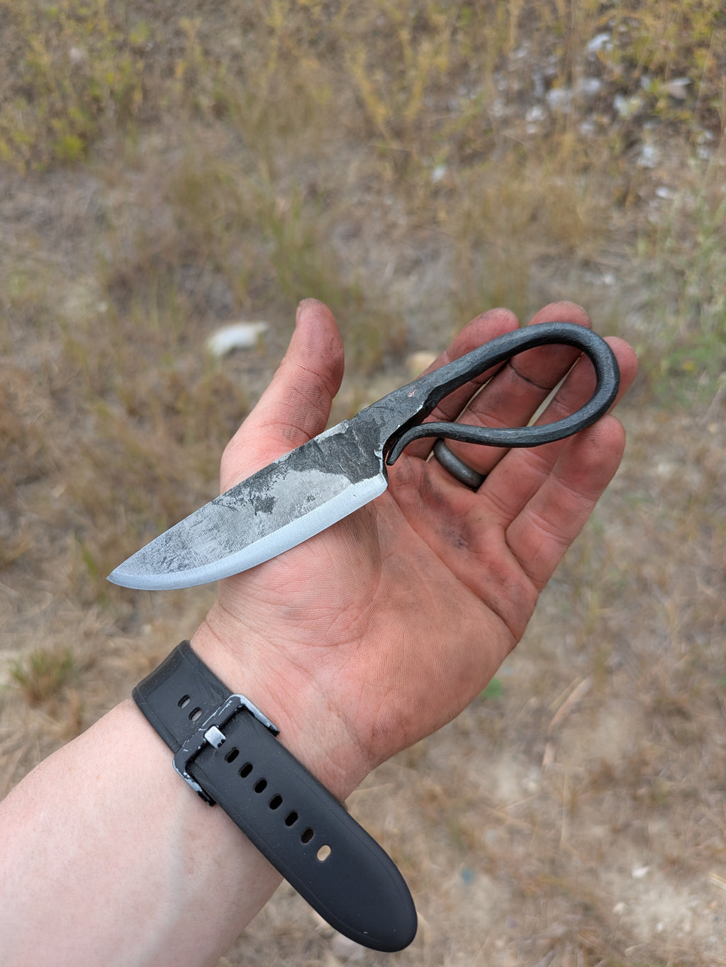 Hand Forged Blacksmith's Knife