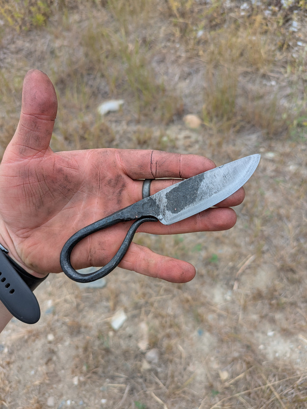 Hand Forged Blacksmith's Knife